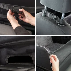 TRIXIE Heimtierbedarf TRIXIE Hunde-Autositz 45x38x37 Cm Schwarz 1322 -Garten- & Gewächshäuser Geschäft d6a09b1dafcc423cdbd321b9d28b51f3