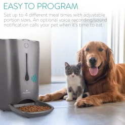 Navaris Automatischer Futterautomat Futterspender Mit Timer - 6L Futternapf Automat Mit Timer Und Akustischer Benachrichtigung - Für Hund Und Katze 6 Navaris Automatischer Futterautomat Futterspender Mit Timer - 6L Futternapf Automat Mit Timer Und Akustischer Benachrichtigung - Für Hund Und Katze -Garten- & Gewächshäuser Geschäft d6c2d9f9fda88de0d57c78a206594c7c