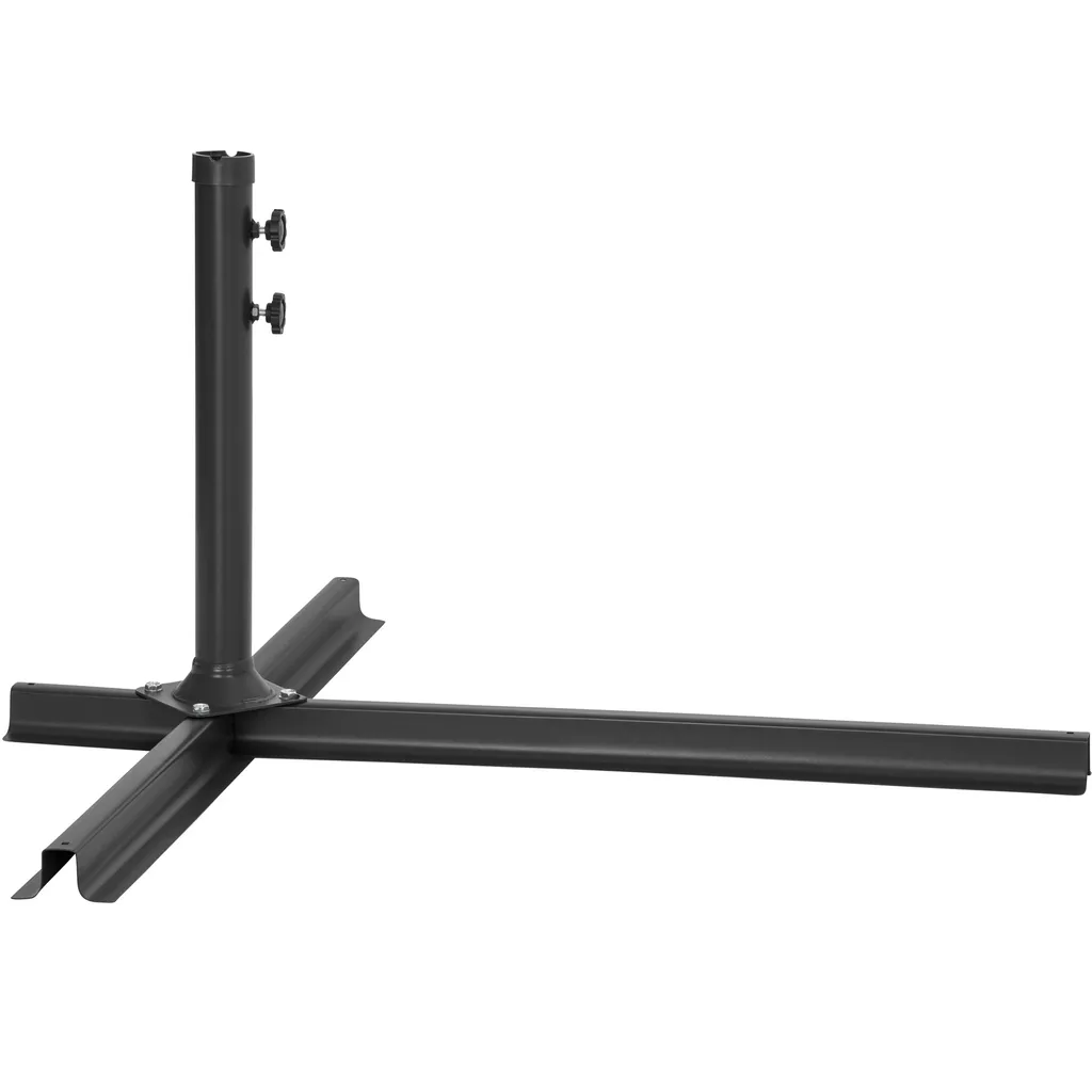 Tectake Sonnenschirm Ampelschirm Ciccio Ø 350cm Mit Schutzhülle - Grau 9 Tectake Sonnenschirm Ampelschirm Ciccio Ø 350cm Mit Schutzhülle - Grau – Bild 9