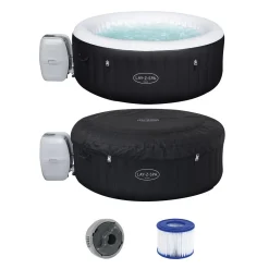 Bestway LAY-Z-SPA® Whirlpool Miami AirJet Rund, 180x66cm, 60157 -Garten- & Gewächshäuser Geschäft d7417c0c14117aa729781032ba00a34e