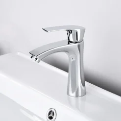 Aihom Bad Kaltwasser Standventil Armatur Wasserhahn Chrom Badarmaturen Mit Anschlussschlauch Waschtischarmatur Für Badzimmer -Garten- & Gewächshäuser Geschäft d7730445c38e6b5e56ae31bec4e77745