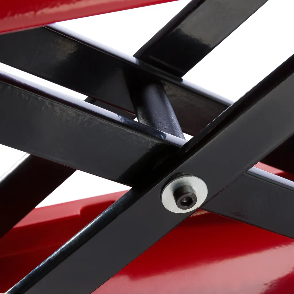 AREBOS Motorradheber, Motorrad Hebebühne, 500kg, Rot, Spindelantrieb, 95 Bis 375 Mm Höhenverstellbar 8 AREBOS Motorradheber, Motorrad Hebebühne, 500kg, Rot, Spindelantrieb, 95 Bis 375 Mm Höhenverstellbar – Bild 8