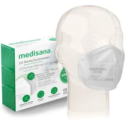 Medisana RM 100 10 X FFP2 Atemschutzmaske -Garten- & Gewächshäuser Geschäft d79f6bbb82b2776f6995a9c50a3b49c7