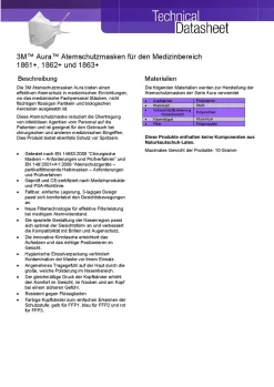 20er Karton: 3M™ Aura™ Atemschutzmaske 1863+ FFP3 Ohne Ventil - Medizinische Schutzmaske (Zusatz EN 14683:2019 ) -Garten- & Gewächshäuser Geschäft d7f56f3313c83acc237f413e73d397a1