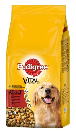 Pedigree 15kg - Adult Mit Rind & Gemüse