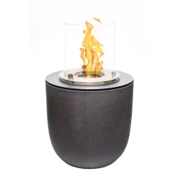 Muenkel Design Vagos [Ethanol Feuerstelle Für Den Innen- Und Außenbereich]: Asphalt Schwarz - Ohne Schutzhülle -Garten- & Gewächshäuser Geschäft d80f1c627266175afd5f04fc137970d2