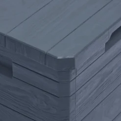 VidaXL Garten-Aufbewahrungsbox 90 L Anthrazit -Garten- & Gewächshäuser Geschäft d87d67282a1397c2400358718b3f07ff