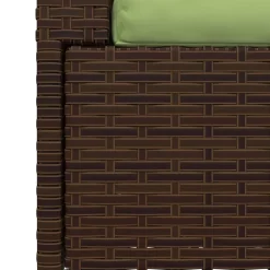 VidaXL 2-Sitzer-Sofa Mit Kissen Braun Poly Rattan -Garten- & Gewächshäuser Geschäft d881eca774f4e95bfa51bfcd84b6bcf9