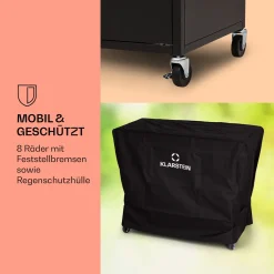 Klarstein Gasgrill Für Camping Balkon Garten, Grill Mit 6 Brenner, 20400W Edelstahl-Gasgrill, Outdoor Gasgrill Mit Seitenbrenner, Gas Grill Kombigrill Für Propan/Butan, Gasgrills Mit Grillabdeckung -Garten- & Gewächshäuser Geschäft d9844772ac46b0dd884e60642a98d67c