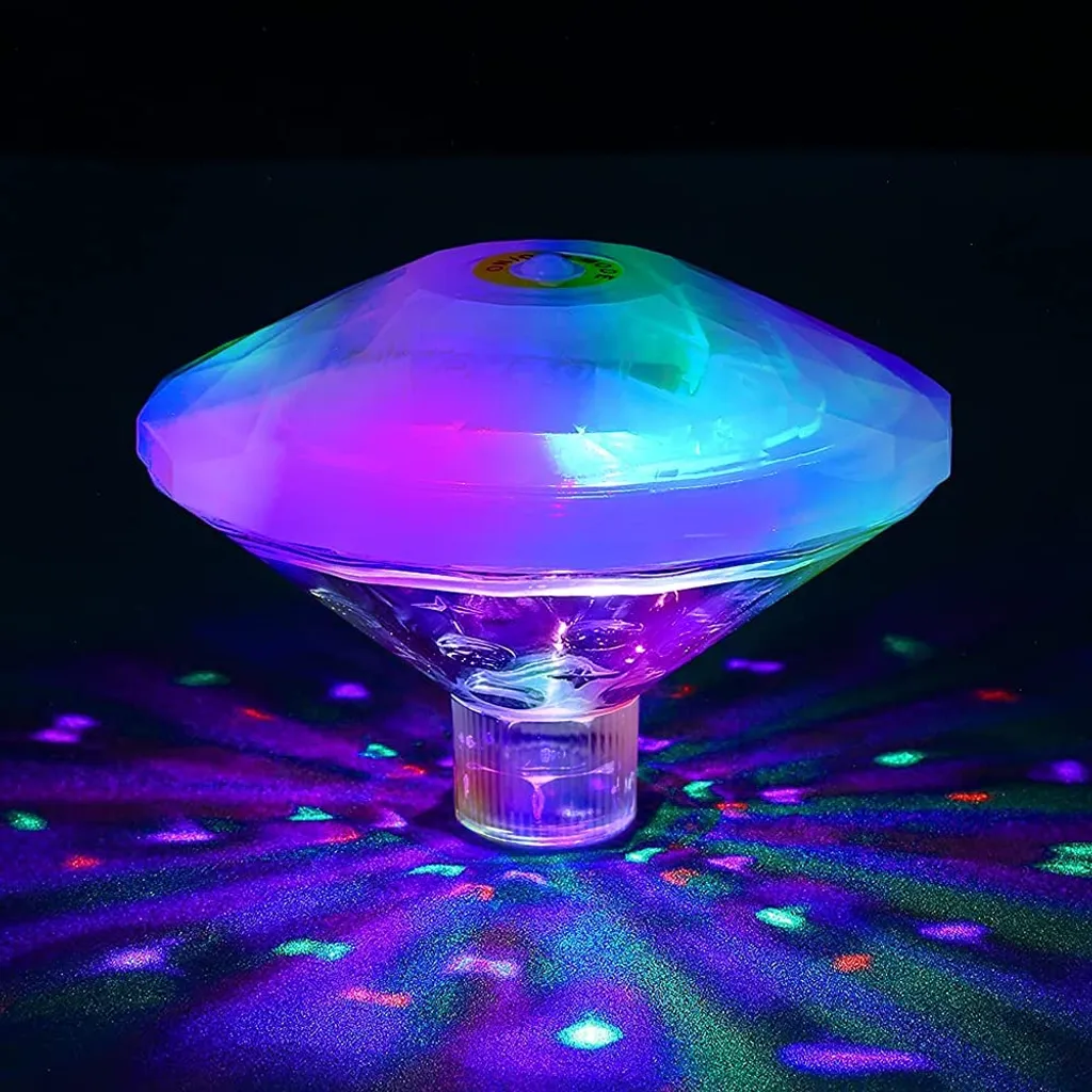 PMS LED Teichlicht Badewannenlicht Bunt Pool Schwimmende Lampe Party Disco Unterwasser Beleuchtung 1 PMS LED Teichlicht Badewannenlicht Bunt Pool Schwimmende Lampe Party Disco Unterwasser Beleuchtung