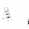 Klapptritt Trittleiter Kipit Küchentreppe 45 X 445 X 112 Cm Stahl Weißschwarz