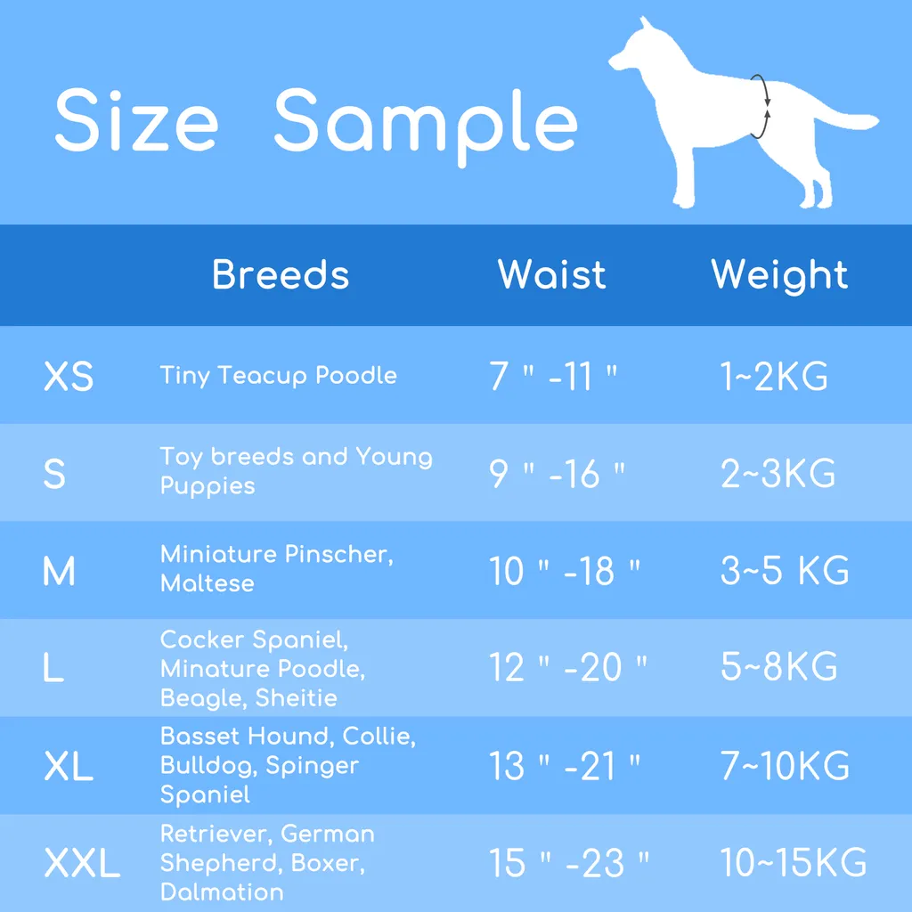 Nobleza Hund Windeln Einweg Welpen Training Windeln Super Absorbent Pet Wraps, XS - 32 X 27 Cm , 12 St. 7 Nobleza Hund Windeln Einweg Welpen Training Windeln Super Absorbent Pet Wraps, XS - 32 X 27 Cm , 12 St. – Bild 7