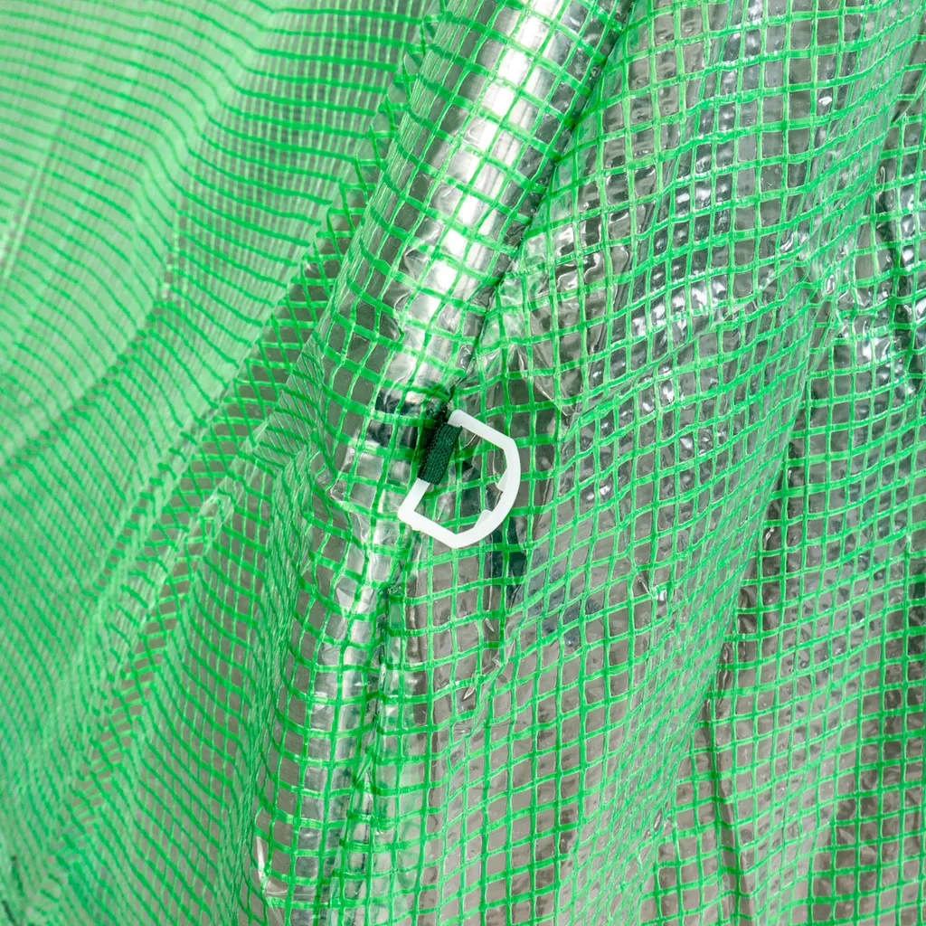 NABBI Gartenfolienpflanze Gewächshaus 400x250x200 Cm - Grün 4 NABBI Gartenfolienpflanze Gewächshaus 400x250x200 Cm - Grün – Bild 4