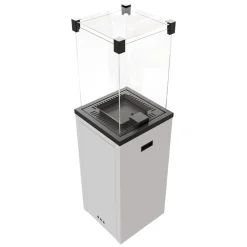 Kratki Terrassenheizer Patio Slim Stahl Weiß Manuelle Steuerung 8,2kW -Garten- & Gewächshäuser Geschäft da50c8c62f9b13d2780d323823517526