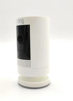 Ring Stick Up Cam Plug In Sicherheitskamera Überwachungskamera Weiß -Garten- & Gewächshäuser Geschäft da532abf0c679543fb824e2d7938ef45