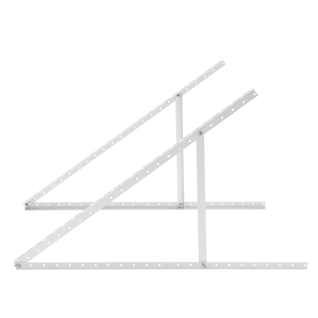 Juskys Balkonkraftwerk Montageset - Halterung Solarmodul Bis 80 Kg Photovoltaik Befestigung - Montagepaket PV-Anlage Solar Montagesystem Modulträger 9 Juskys Balkonkraftwerk Montageset - Halterung Solarmodul Bis 80 Kg Photovoltaik Befestigung - Montagepaket PV-Anlage Solar Montagesystem Modulträger – Bild 9