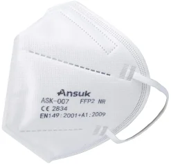 Weenyn Ltd Atemschutzmaske FFP2 NR Maske - Schutzmaske 50 Stück WEIß -Garten- & Gewächshäuser Geschäft da9e8c5ce31322e9cbd6b7f7fce22893