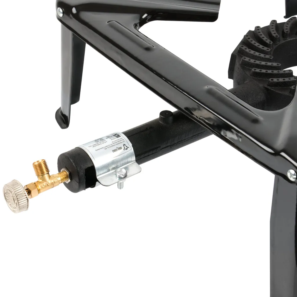 BBQ-Toro Gusseisen Gaskocher | 1-Ring-Gasbrenner 40 X 40 X 15 Cm | 7 KW 4 BBQ-Toro Gusseisen Gaskocher | 1-Ring-Gasbrenner 40 X 40 X 15 Cm | 7 KW – Bild 4