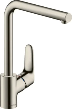 Hansgrohe Einhebel Küchenarmatur Focus 280 Edelstahloptik Schwenkbarer Auslauf