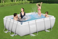 Bestway Power Steel Swimmingpool-Set Rechteckig 282×196×84 Cm 56629 -Garten- & Gewächshäuser Geschäft db5d328a94b50ef846d46e29f5f5fedd