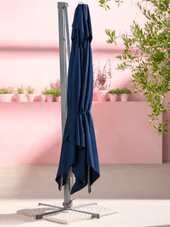 Dehner Ampelschirm Zypern, Eckig, Mit UV-Schutz 80+, 264 X 300 X 300 Cm, Aluminium/Polyester/Stahl, Dunkelblau 15 Dehner Ampelschirm Zypern, Eckig, Mit UV-Schutz 80+, 264 X 300 X 300 Cm, Aluminium/Polyester/Stahl, Dunkelblau -Garten- & Gewächshäuser Geschäft db7b2db0bef134129fac5978829fd3ce