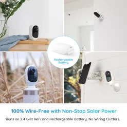 Reolink 1080p Kabellose WLAN IP Akku Überwachungskamera, Outdoor Mit PIR Bewegungsmelder, 2-Wege-Audio, 10m Sternenlicht-Nachtsicht, 2,4GHz WiFi, SD-Kartenslot, Argus 2 Mit Solarpanel 33 Reolink 1080p Kabellose WLAN IP Akku Überwachungskamera, Outdoor Mit PIR Bewegungsmelder, 2-Wege-Audio, 10m Sternenlicht-Nachtsicht, 2,4GHz WiFi, SD-Kartenslot, Argus 2 Mit Solarpanel -Garten- & Gewächshäuser Geschäft dbbd5ac5185b089b6a1ef341e73d9dfb 2