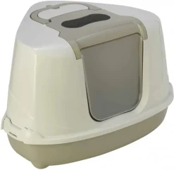 Moderna Katzentoilette Ecke Flip 56 X 45 Cm Beige