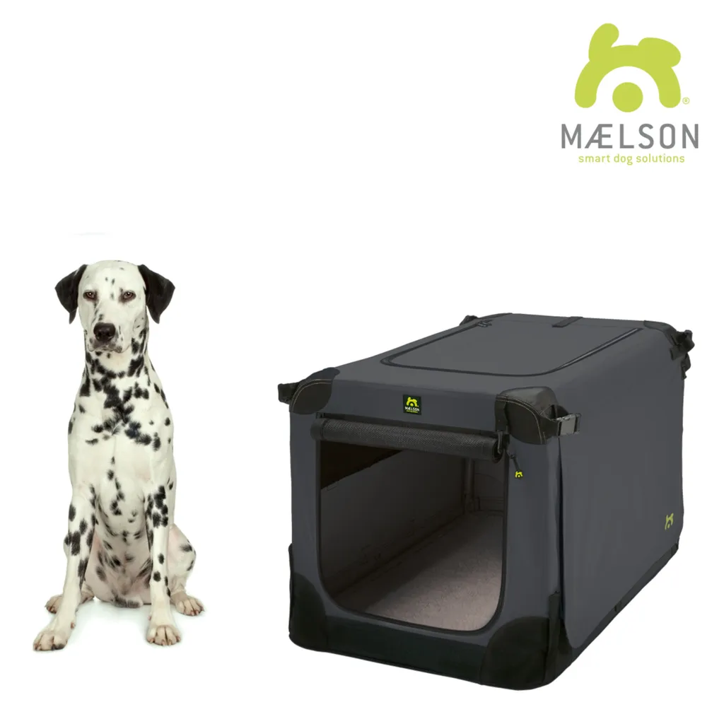 MAELSON Soft Kennel Transportbox, Faltbar - Anthrazit - 82 X 59 X 59 4 MAELSON Soft Kennel Transportbox, Faltbar - Anthrazit - 82 X 59 X 59 – Bild 4