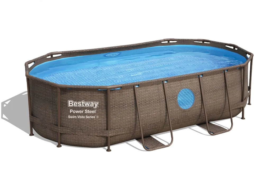 Bestway Power Steel Swim Vista Ovales Schwimmbecken 427 X 250 X 100 Cm 6 Bestway Power Steel Swim Vista Ovales Schwimmbecken 427 X 250 X 100 Cm – Bild 6