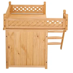 Cadoca Katzenhaus FSC®-zertifiziertes Holz 64,5x54,5x53,5cm 2-stöckig Leiter Balkon Indoor Outdoor Hundehütte Katzenvilla Tierhaus 16 Cadoca Katzenhaus FSC®-zertifiziertes Holz 64,5x54,5x53,5cm 2-stöckig Leiter Balkon Indoor Outdoor Hundehütte Katzenvilla Tierhaus -Garten- & Gewächshäuser Geschäft dc4c3444975002aefefc4aca3b4f73b1
