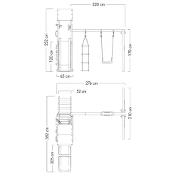 WICKEY Spielturm Klettergerüst MultiFlyer Light Mit Schaukel & Rutsche, Kletterturm Mit Sandkasten, Leiter & Spiel-Zubehör – Rot 11 WICKEY Spielturm Klettergerüst MultiFlyer Light Mit Schaukel & Rutsche, Kletterturm Mit Sandkasten, Leiter & Spiel-Zubehör – Rot -Garten- & Gewächshäuser Geschäft dc67cfc38b7f9aec308b11479b36fa02 2