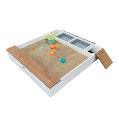 AXI Evy Sandkasten Aus Holz Mit Wasserbehälter, Sitzbank & Stauraum | Sandbox Für Kinder In Weiß & Braun Mit Abdeckung & Plane | 119 X 117 Cm 18 AXI Evy Sandkasten Aus Holz Mit Wasserbehälter, Sitzbank & Stauraum | Sandbox Für Kinder In Weiß & Braun Mit Abdeckung & Plane | 119 X 117 Cm -Garten- & Gewächshäuser Geschäft dc724a1d233d87f9fd3e97b4a9e9b377
