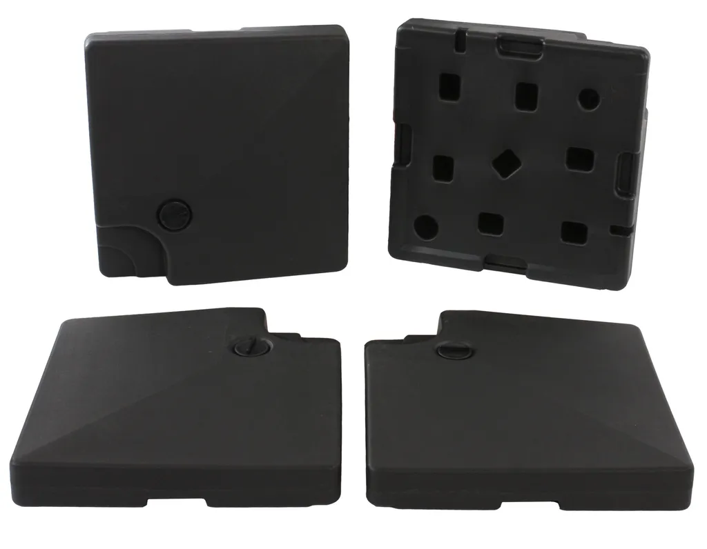 Mendler Gastronomie-Ampelschirm MCW-A96, 3,5x3,5m (Ø4,95m) Polyester/Alu 25kg Creme-grau Mit Ständer, Drehba 9 Mendler Gastronomie-Ampelschirm MCW-A96, 3,5x3,5m (Ø4,95m) Polyester/Alu 25kg Creme-grau Mit Ständer, Drehba – Bild 9