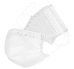 Redcoringe 100 Stück Einwegmasken Kinder Gesichtsmaske Weiß& Blau Einweg-3-lagige Mundmaske Für Jungen /Mädchen -Garten- & Gewächshäuser Geschäft dcc8b1fcef6f2a785338c8f0b5753ff5