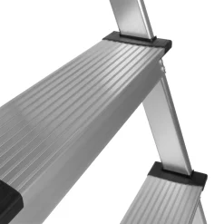 STAHLWERK Trittleiter 150 Kg Alu Leiter Klappleiter Klapptritt Mehrzweckleiter -Garten- & Gewächshäuser Geschäft dcd246f147205d83ac664d6aaa139074