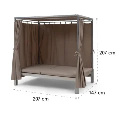 Blumfeldt Sonnenliegen Für 2 Personen, Liege Für Den Garten & Terrasse, Große Sonneninsel Outdoor, Doppelliege Mit Verstellbarer Rückenlehne, Sonnenliege Mit Dach, Liegeinsel Wasserfest, Garten Möbel 19 Blumfeldt Sonnenliegen Für 2 Personen, Liege Für Den Garten & Terrasse, Große Sonneninsel Outdoor, Doppelliege Mit Verstellbarer Rückenlehne, Sonnenliege Mit Dach, Liegeinsel Wasserfest, Garten Möbel -Garten- & Gewächshäuser Geschäft dd0fbe39b61b29d46eae532d94f9a8a9