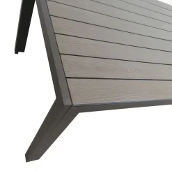 KMH® Gartentisch Tisch Terrassentisch *TUCO* 205*90 Cm Grau 8 KMH® Gartentisch Tisch Terrassentisch *TUCO* 205*90 Cm Grau -Garten- & Gewächshäuser Geschäft dd2765892fdaa44ea240e86aa341036e