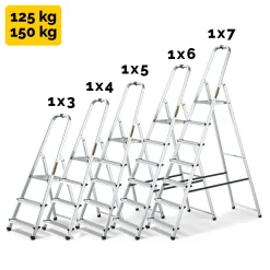 DRABEST Trittleiter Klappbar Alu Leiter Mit Ablage Haushaltsleiter Stehleiter Er Haken 1x3 125 Kg Trittleiter Klappbar Alu Leiter Mit Ablage Haushaltsleiter Stehleiter Er Haken -Garten- & Gewächshäuser Geschäft dd76ffe43b7a2530d9fb2bf6d7bdc79b