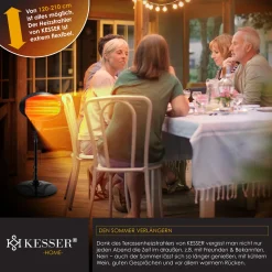 Kesser® 2000 Watt Infrarot Heizstrahler Standheizer Terrassenheizung Terrassen Strahler 12 Kesser® 2000 Watt Infrarot Heizstrahler Standheizer Terrassenheizung Terrassen Strahler -Garten- & Gewächshäuser Geschäft dd7ce6e73eb522026a6184e28d4bdae1