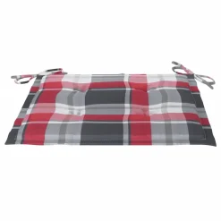 VidaXL Gartenstuhl-Kissen 4 Stk. Rot Karomuster 50x50x3 Cm Stoff -Garten- & Gewächshäuser Geschäft dda9625d9dc9ba62da434dd256734dd7