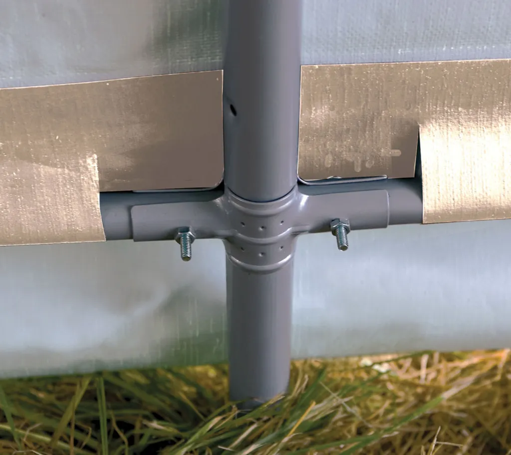 ShelterLogic Folien Weidezelt Zeltgarage Gerätehaus 23,18m² Grün 610x380x260 Cm 5 ShelterLogic Folien Weidezelt Zeltgarage Gerätehaus 23,18m² Grün 610x380x260 Cm – Bild 5