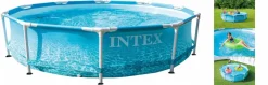 INTEX Beachside Pool-Set Mit Metallrahmen (Filterpumpe) 4.485 L -Garten- & Gewächshäuser Geschäft ddff3c418b3e28f5004f2f8671f9748f
