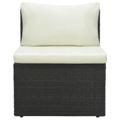 VidaXL 4-tlg. Garten-Lounge-Set Mit Auflagen Poly Rattan Braun -Garten- & Gewächshäuser Geschäft de01f8a638525ad7c8af66ffe447dbc6
