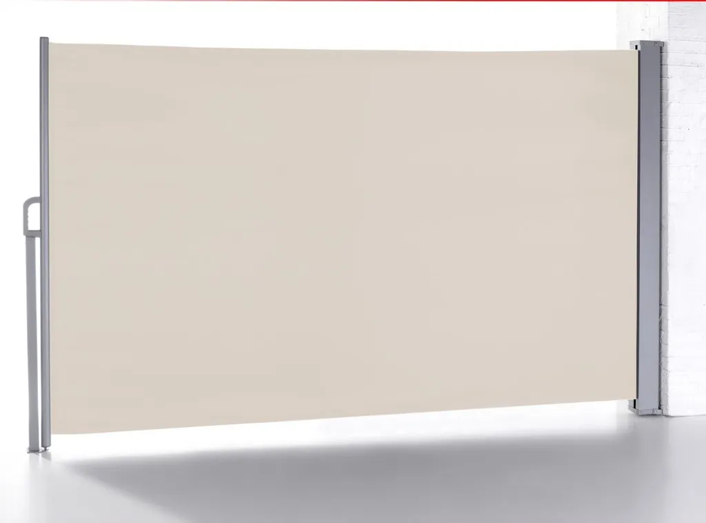 HC Home & Living Seitenmarkise Sichtschutz Sonnenschutz Windschutz Balkonmarkise Ausziehbar Seiten-/Balkonmarkise, Ca. 3 X 1,6 M - Beige 1 HC Home & Living Seitenmarkise Sichtschutz Sonnenschutz Windschutz Balkonmarkise Ausziehbar Seiten-/Balkonmarkise, Ca. 3 X 1,6 M - Beige