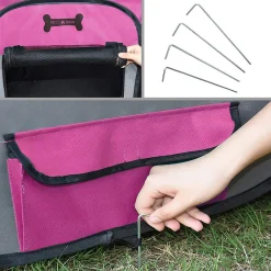 Mucola Welpenlaufstall Pink Faltbar Welpenauslauf Tierlaufstall Gehege Hunde Laufstall Hasen Laufstall Freilaufgehege Freigehege -Garten- & Gewächshäuser Geschäft de88788d53e35bd5234fc2434903ef07