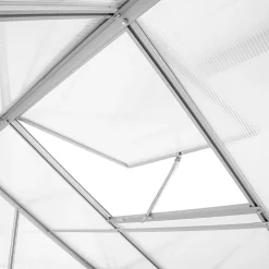 Tectake Anlehngewächshaus Aus Aluminium Ohne Fundament 192x128x202cm - Transparent -Garten- & Gewächshäuser Geschäft deb17389e7ac87040338c3e89d2b6cde