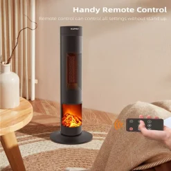 ZENEZ Keramischer Turm-Raumheizer Mit Massivholz-Set, Design Mit Fernbedienung. -Garten- & Gewächshäuser Geschäft df05f123f79dd69a34c4e7b0d912c1d1