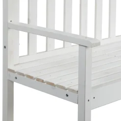 Relaxdays Weiße Gartenbank Mit Tisch -Garten- & Gewächshäuser Geschäft df2ca347572b8ca89b068cd51f1b12a9