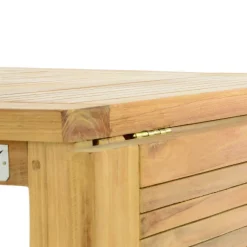 VCM Balkontisch Gartentisch Tisch Klapptisch Holz Teak Behandelt 130x65cm -Garten- & Gewächshäuser Geschäft df59296748bf282937c856f58562de3c
