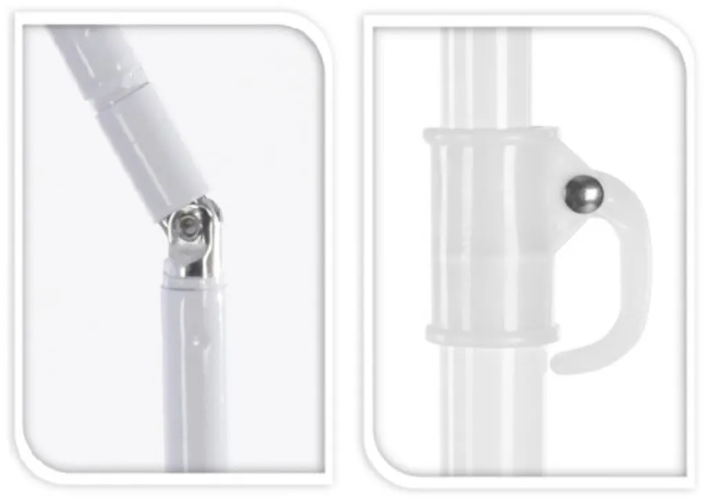 Meinposten Sonnenschirm UV Schutz 50+ Strandschirm Balkonschirm Schirm Knickbar Ø 160 Cm Koralle 3 Meinposten Sonnenschirm UV Schutz 50+ Strandschirm Balkonschirm Schirm Knickbar Ø 160 Cm Koralle – Bild 3